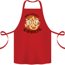 A Smart Cookie Funny Food Nerd Geek Maths Cotton Apron 100% Organic Red