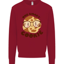 A Smart Cookie Funny Food Nerd Geek Maths Kids Sweatshirt Jumper Red