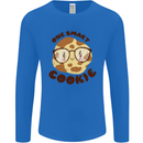 A Smart Cookie Funny Food Nerd Geek Maths Mens Long Sleeve T-Shirt Royal Blue