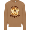 A Smart Cookie Funny Food Nerd Geek Maths Mens Sweatshirt Jumper Caramel Latte