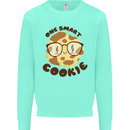 A Smart Cookie Funny Food Nerd Geek Maths Mens Sweatshirt Jumper Peppermint