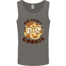 A Smart Cookie Funny Food Nerd Geek Maths Mens Vest Tank Top Charcoal