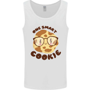 A Smart Cookie Funny Food Nerd Geek Maths Mens Vest Tank Top White