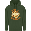 A Smart Cookie Funny Food Nerd Geek Science Childrens Kids Hoodie Forest Green