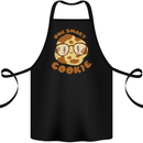 A Smart Cookie Funny Food Nerd Geek Science Cotton Apron 100% Organic Black