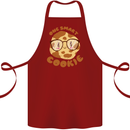 A Smart Cookie Funny Food Nerd Geek Science Cotton Apron 100% Organic Maroon