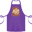 A Smart Cookie Funny Food Nerd Geek Science Cotton Apron 100% Organic Purple