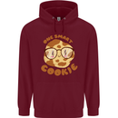 A Smart Cookie Funny Food Nerd Geek Science Mens 80% Cotton Hoodie Maroon