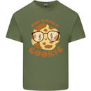 A Smart Cookie Funny Food Nerd Geek Science Mens Cotton T-Shirt Tee Top Military Green