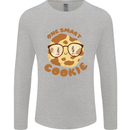 A Smart Cookie Funny Food Nerd Geek Science Mens Long Sleeve T-Shirt Sports Grey
