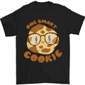 A Smart Cookie Funny Food Nerd Geek Science Mens T-Shirt 100% Cotton Black