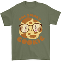 A Smart Cookie Funny Food Nerd Geek Science Mens T-Shirt 100% Cotton Military Green