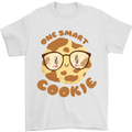 A Smart Cookie Funny Food Nerd Geek Science Mens T-Shirt 100% Cotton White