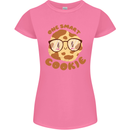 A Smart Cookie Funny Food Nerd Geek Science Womens Petite Cut T-Shirt Azalea