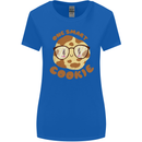 A Smart Cookie Funny Food Nerd Geek Science Womens Wider Cut T-Shirt Royal Blue