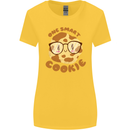 A Smart Cookie Funny Food Nerd Geek Science Womens Wider Cut T-Shirt Yellow