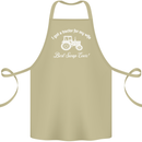A Tractor for My Wife Funny Farming Farmer Cotton Apron 100% Organic Khaki