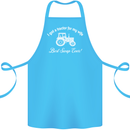 A Tractor for My Wife Funny Farming Farmer Cotton Apron 100% Organic Turquoise