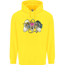 A Video Game Console Controller Childrens Kids Hoodie Yellow