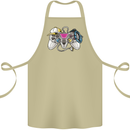 A Video Game Console Controller Cotton Apron 100% Organic Khaki