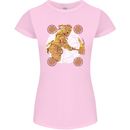 A Viking With a Hammer Thor Tribal Valhalla Womens Petite Cut T-Shirt Light Pink