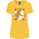 A Viking With a Hammer Thor Tribal Valhalla Womens Wider Cut T-Shirt Yellow
