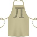 A Violin Cello Cotton Apron 100% Organic Khaki