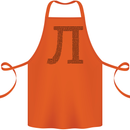 A Violin Cello Cotton Apron 100% Organic Orange
