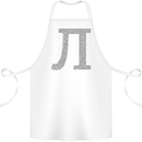 A Violin Cello Cotton Apron 100% Organic White