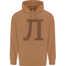 A Violin Cello Mens 80% Cotton Hoodie Caramel Latte