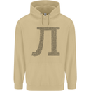 A Violin Cello Mens 80% Cotton Hoodie Sand