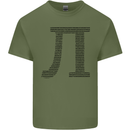 A Violin Cello Mens Cotton T-Shirt Tee Top Military Green