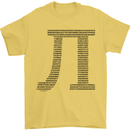 A Violin Cello Mens T-Shirt 100% Cotton Yellow