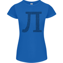 A Violin Cello Womens Petite Cut T-Shirt Royal Blue