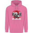 Acid Christmas Skulls Childrens Kids Hoodie Azalea