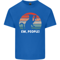 Alcohol Drinking Cat Ew People Mens Cotton T-Shirt Tee Top Royal Blue