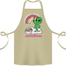 Alien Embrace Your Weirdness Funny LGBT Cotton Apron 100% Organic Khaki
