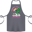 Alien Embrace Your Weirdness Funny LGBT Cotton Apron 100% Organic Steel