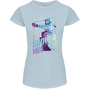 All I Need Is Snow and a Mountain Womens Petite Cut T-Shirt Light Blue