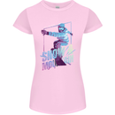 All I Need Is Snow and a Mountain Womens Petite Cut T-Shirt Light Pink