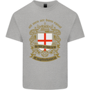 All Men Are Born Equal English England Kids T-Shirt Childrens Sports Grey