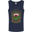 All Men Are Born Equal Welshmen Wales Welsh Mens Vest Tank Top Navy Blue