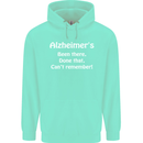 Alzheimers Been There Can't Remember Funny Mens 80% Cotton Hoodie Peppermint