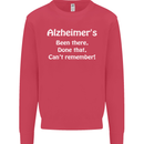 Alzheimers Been There Can't Remember Funny Mens Sweatshirt Jumper Heliconia
