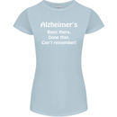 Alzheimers Been There Can't Remember Funny Womens Petite Cut T-Shirt Light Blue