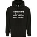 Alzheimers Been There Funny Slogan Childrens Kids Hoodie Black