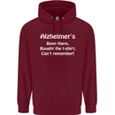Alzheimers Been There Funny Slogan Childrens Kids Hoodie Maroon