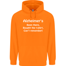 Alzheimers Been There Funny Slogan Childrens Kids Hoodie Orange