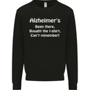 Alzheimers Been There Funny Slogan Kids Sweatshirt Jumper Black