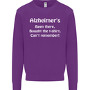 Alzheimers Been There Funny Slogan Kids Sweatshirt Jumper Purple